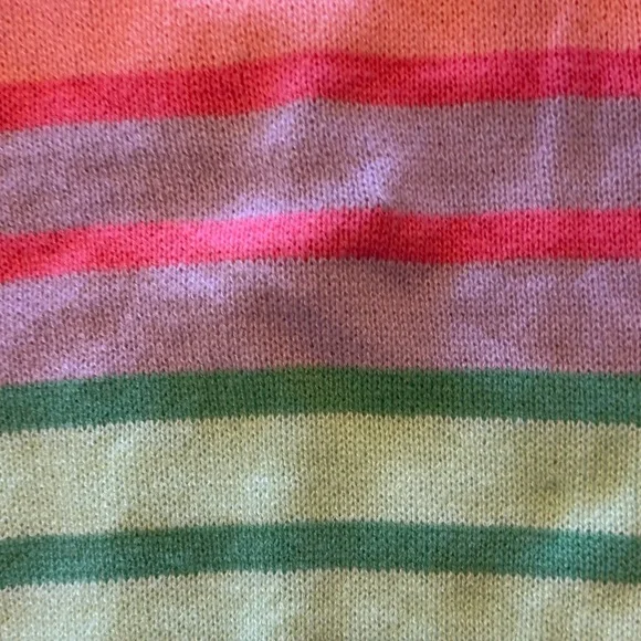 BiBi Vibrant Striped Crew Neck Sweater - Picture 8 of 11